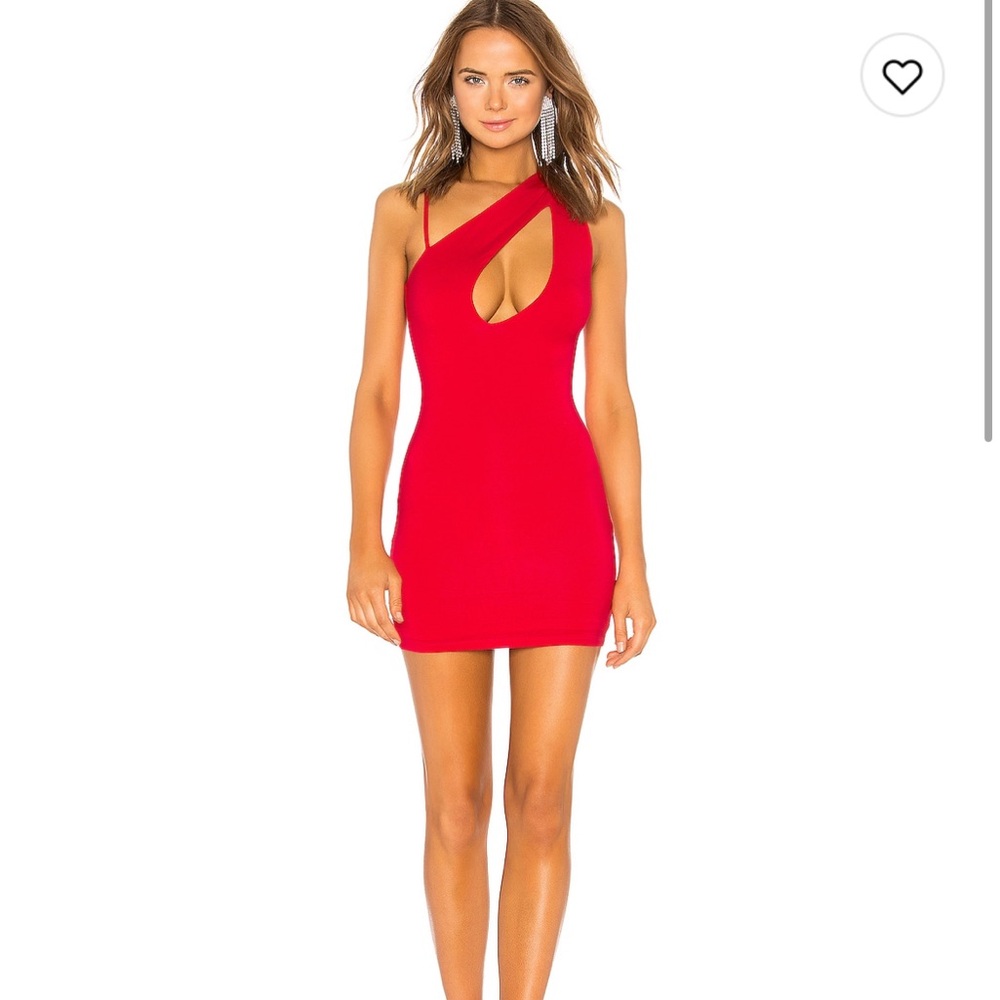 H:ours Safia Red Dress Lava Red XS